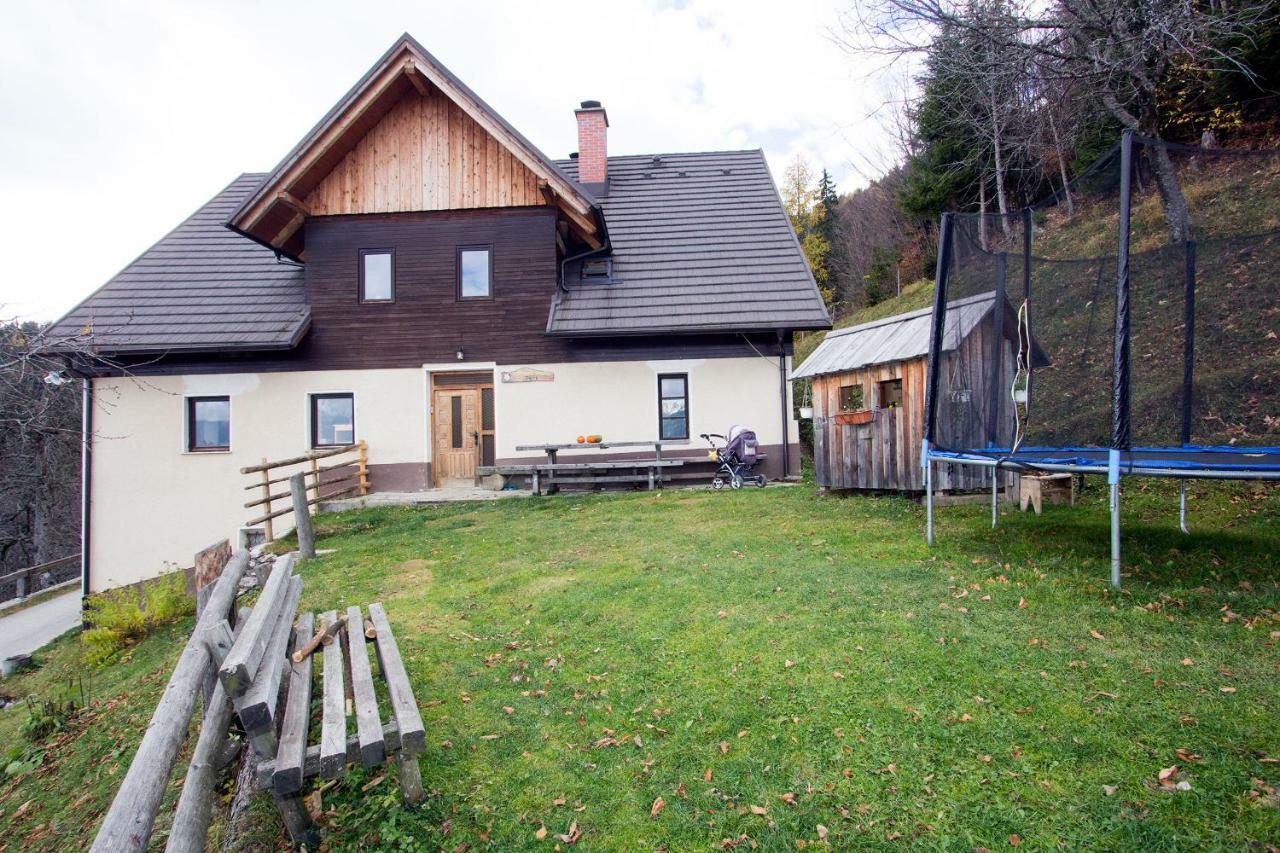 Turisticna Kmetija Perk Villa Solčava Kültér fotó