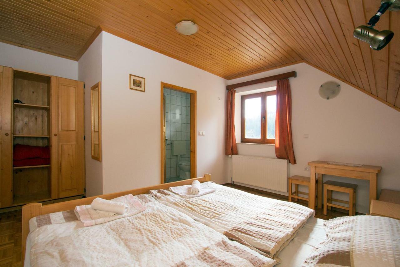 Turisticna Kmetija Perk Villa Solčava Kültér fotó